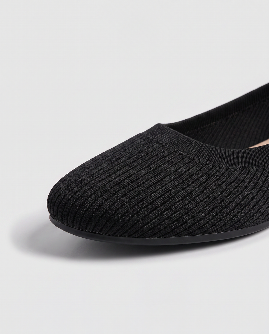 Virelle | Ballerines Femme En Maille À Enfiler Confort