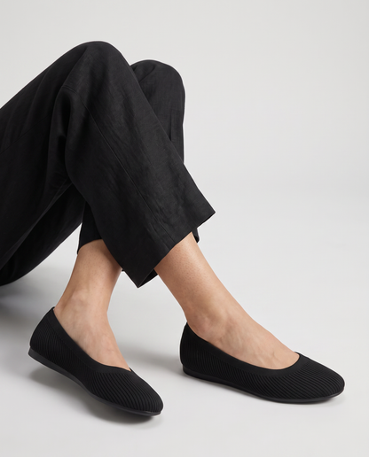 Virelle | Ballerines Femme En Maille À Enfiler Confort