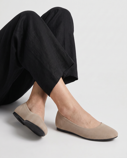 Virelle | Ballerines Femme En Maille À Enfiler Confort