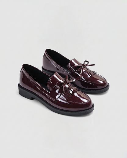 Virelle | Mocassins Femme Vernis Classiques À Enfiler
