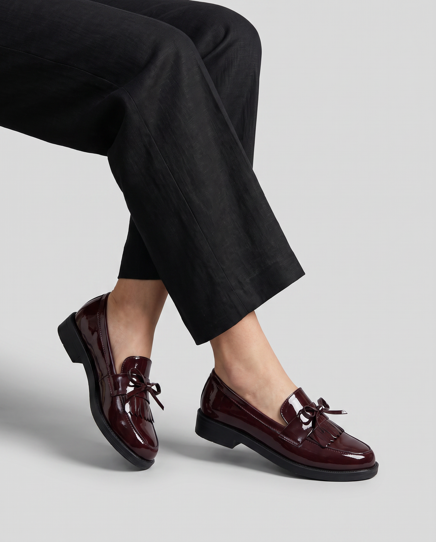 Virelle | Mocassins Femme Vernis Classiques À Enfiler