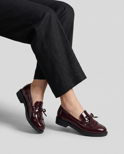 Virelle | Mocassins Femme Vernis Classiques À Enfiler