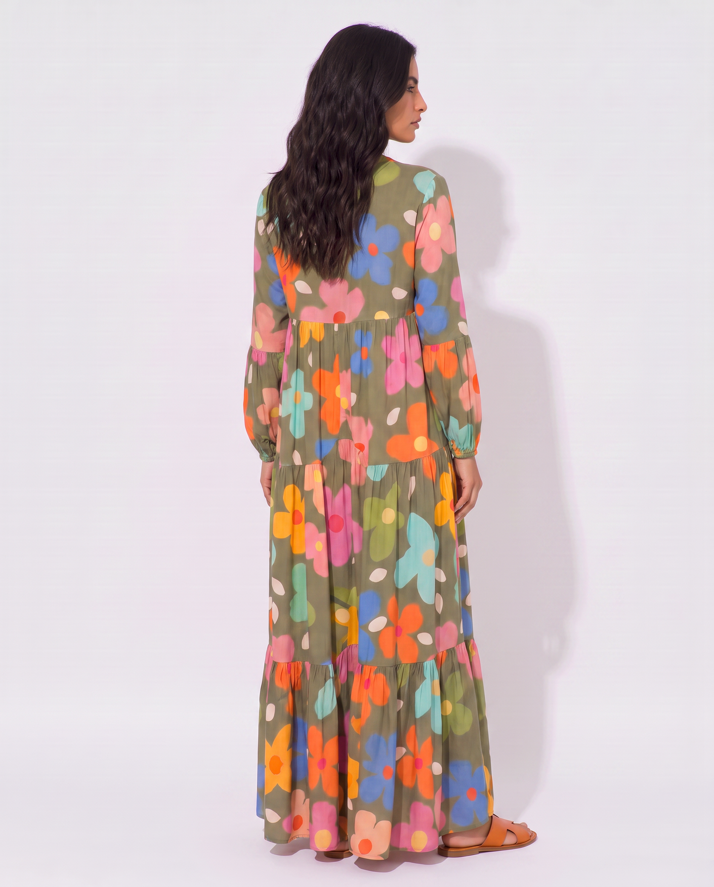 Virelle | Robe Longue Fleurie Fluide