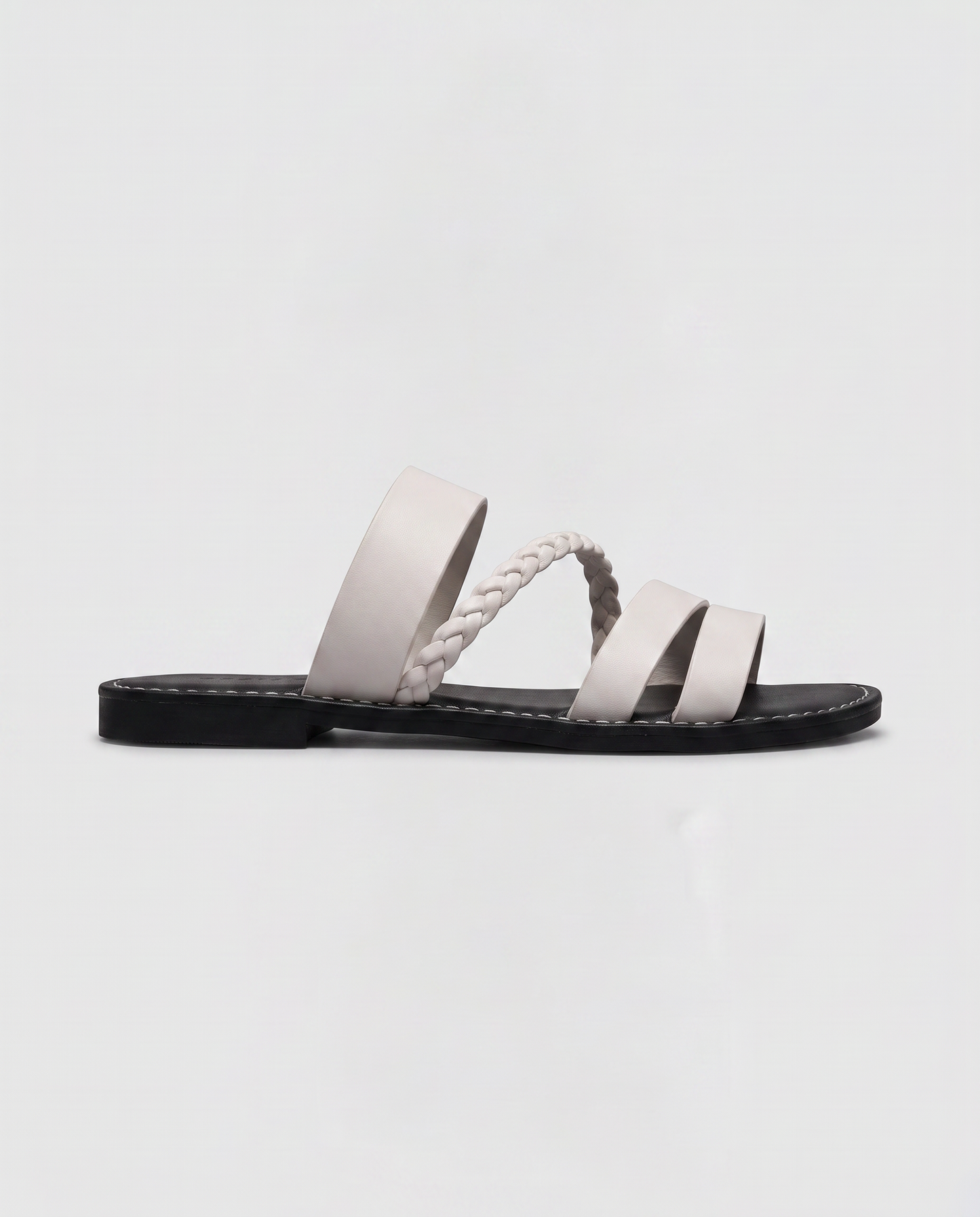 Virelle | Sandales Plates Femme À Brides Tressées