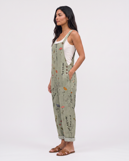 Virelle | Salopette Fleurie Femme