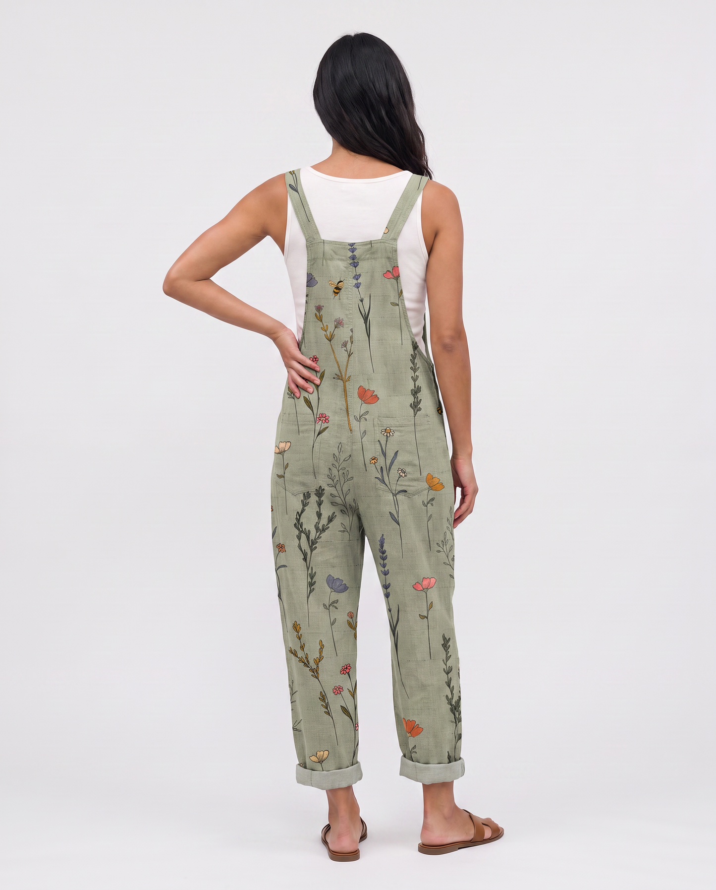 Virelle | Salopette Fleurie Femme