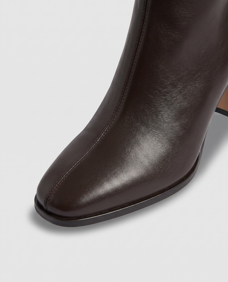 Virelle | Bottines Femme À Bout Carré Et Talon Bloc
