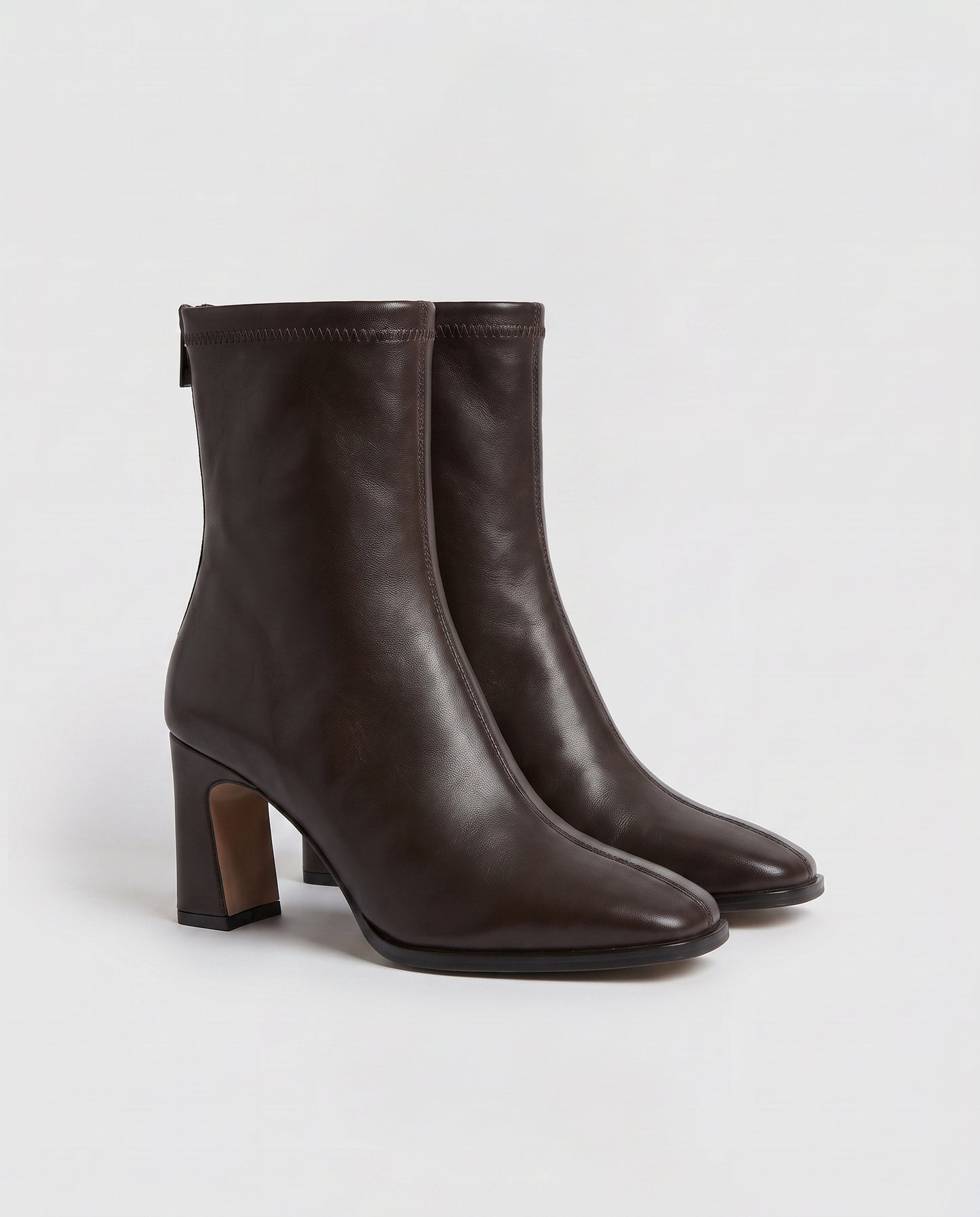 Virelle | Bottines Femme À Bout Carré Et Talon Bloc