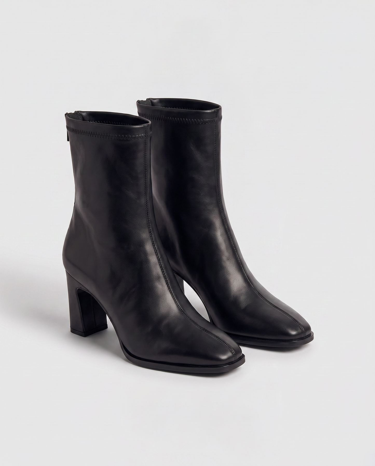 Virelle | Bottines Femme À Bout Carré Et Talon Bloc