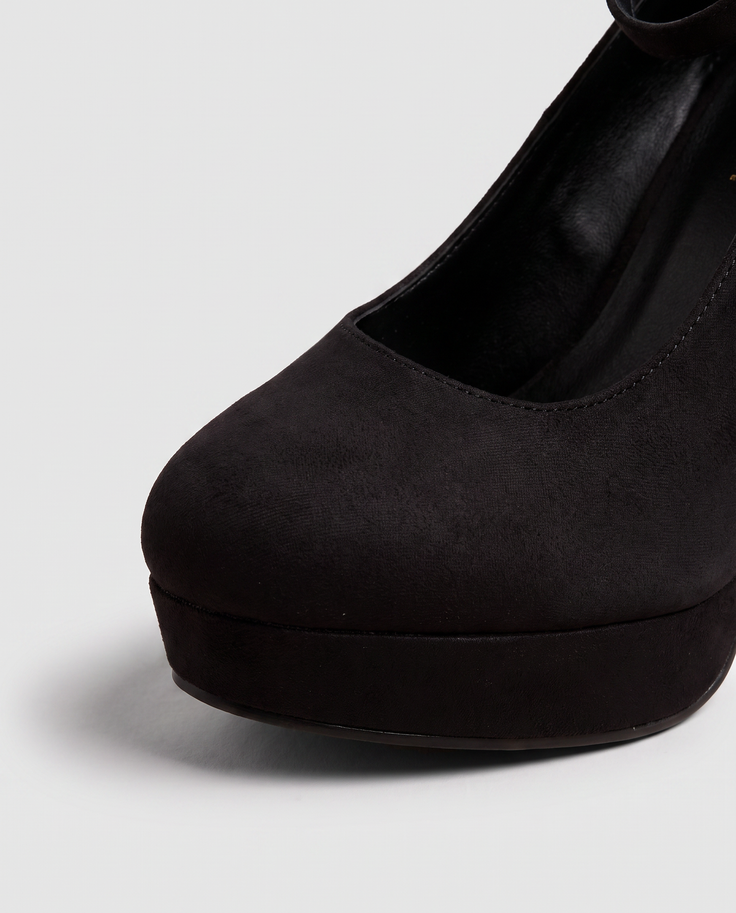 Vielle | Sandales À Talon Plateforme Noires Femme Avec Bride Réglable