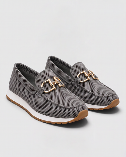 Virelle | Mocassins Femme Orthopédiques En Maille À Enfiler