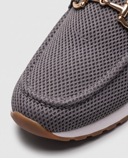 Virelle | Mocassins Femme Orthopédiques En Maille À Enfiler
