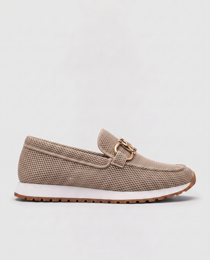Virelle | Mocassins Femme Orthopédiques En Maille À Enfiler