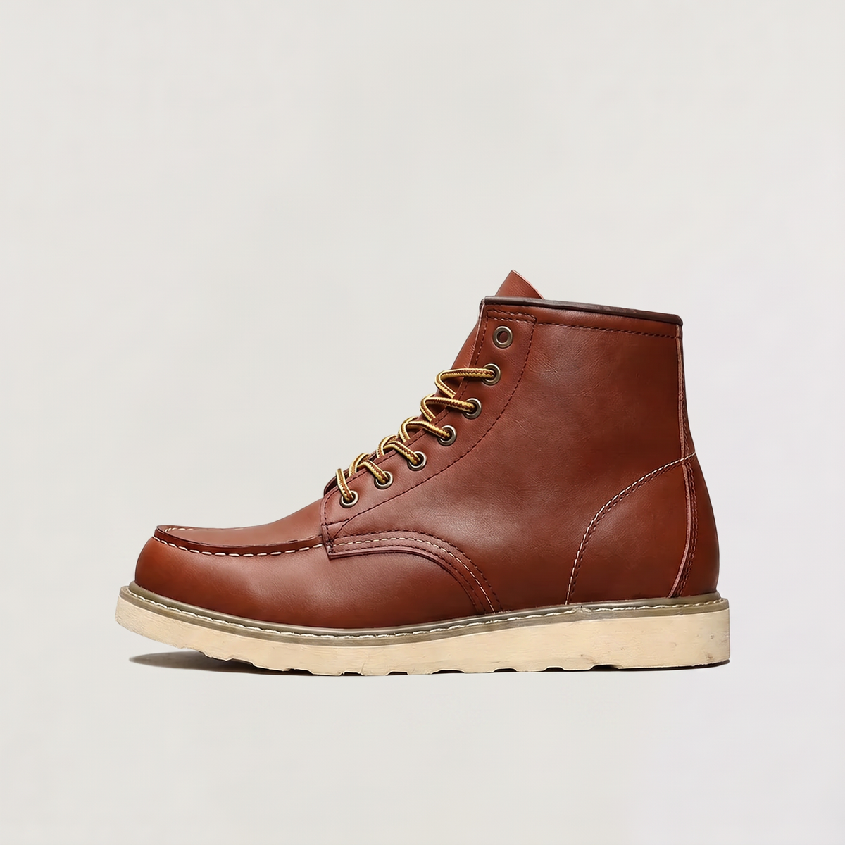 Virelle | Bottines Homme à Lacets Bout Mocassin