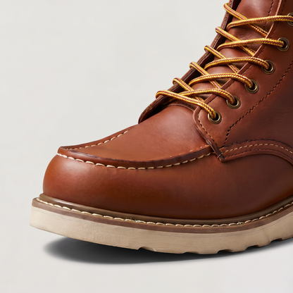 Virelle | Bottines Homme à Lacets Bout Mocassin