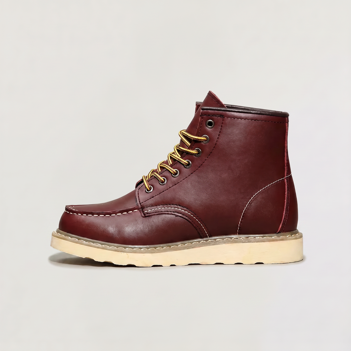 Virelle | Bottines Homme à Lacets Bout Mocassin