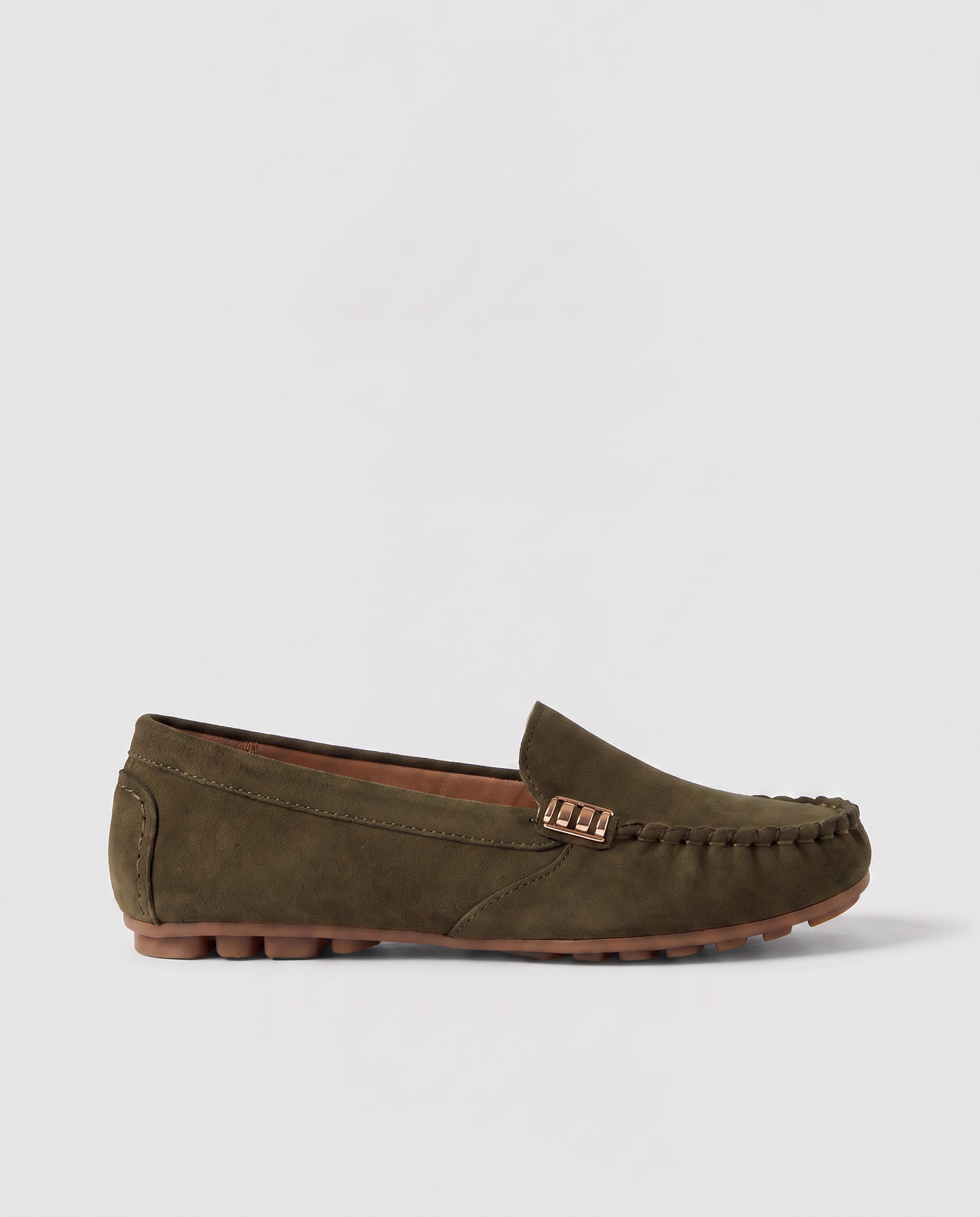 Virelle | Mocassins Femme À Enfiler Avec Détail Métallique