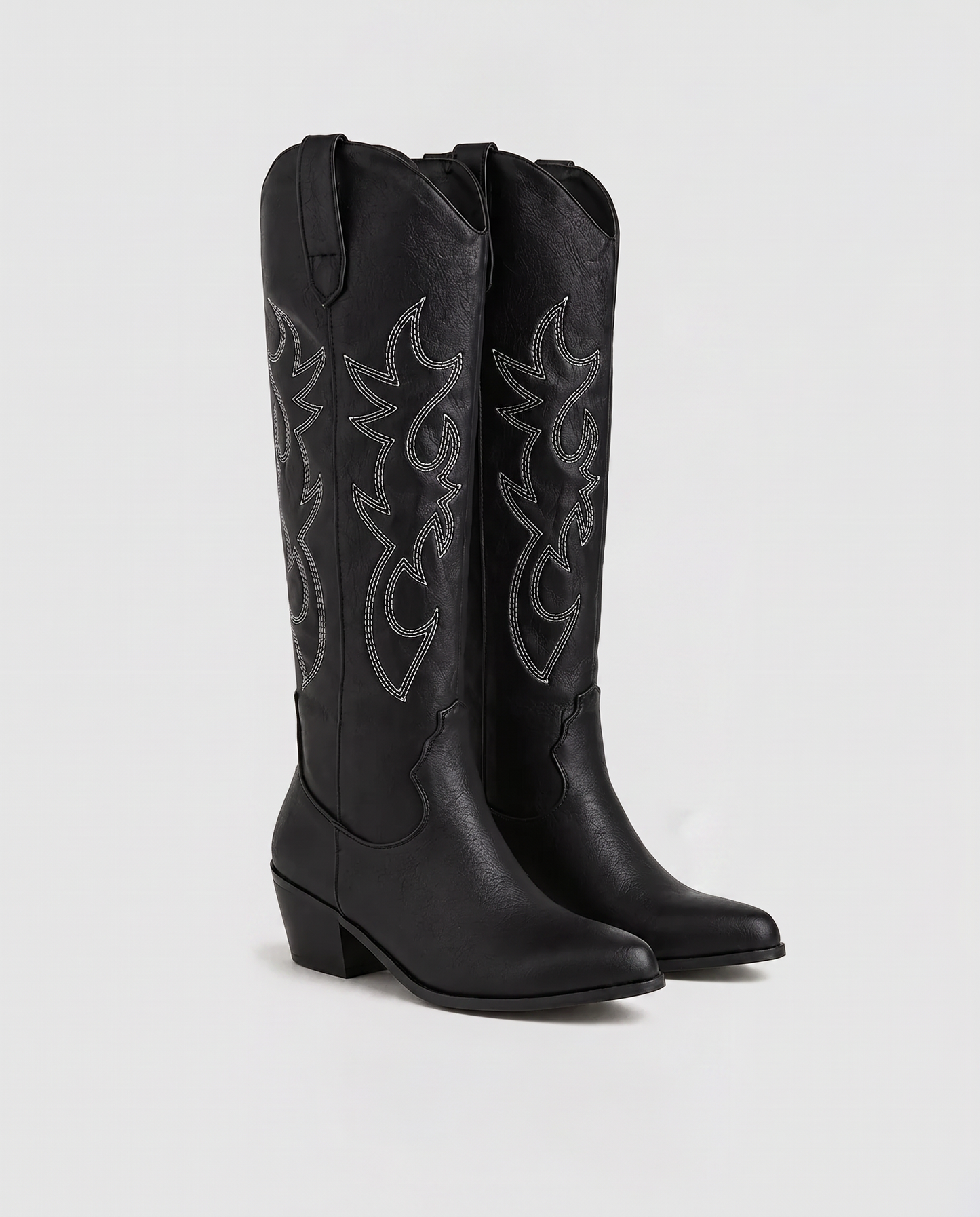 Virelle | Bottes Cowboy Hautes Femme Avec Broderies Western