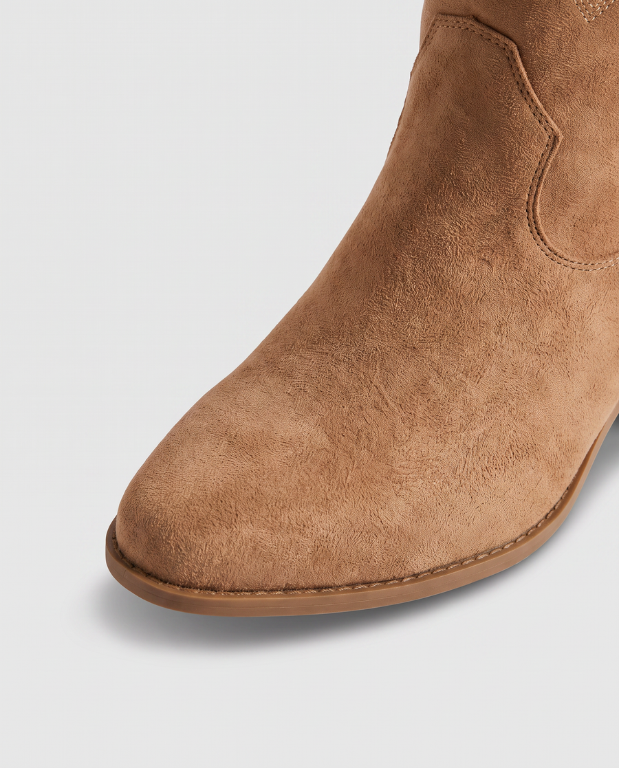 Virelle | Bottes Cowboy Hautes Femme Avec Broderies Western