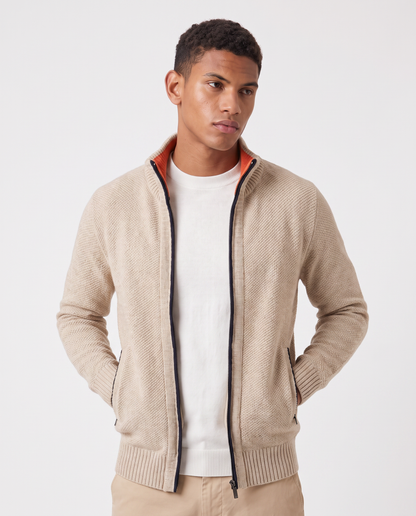 Virelle | Gilet Col Montant Homme