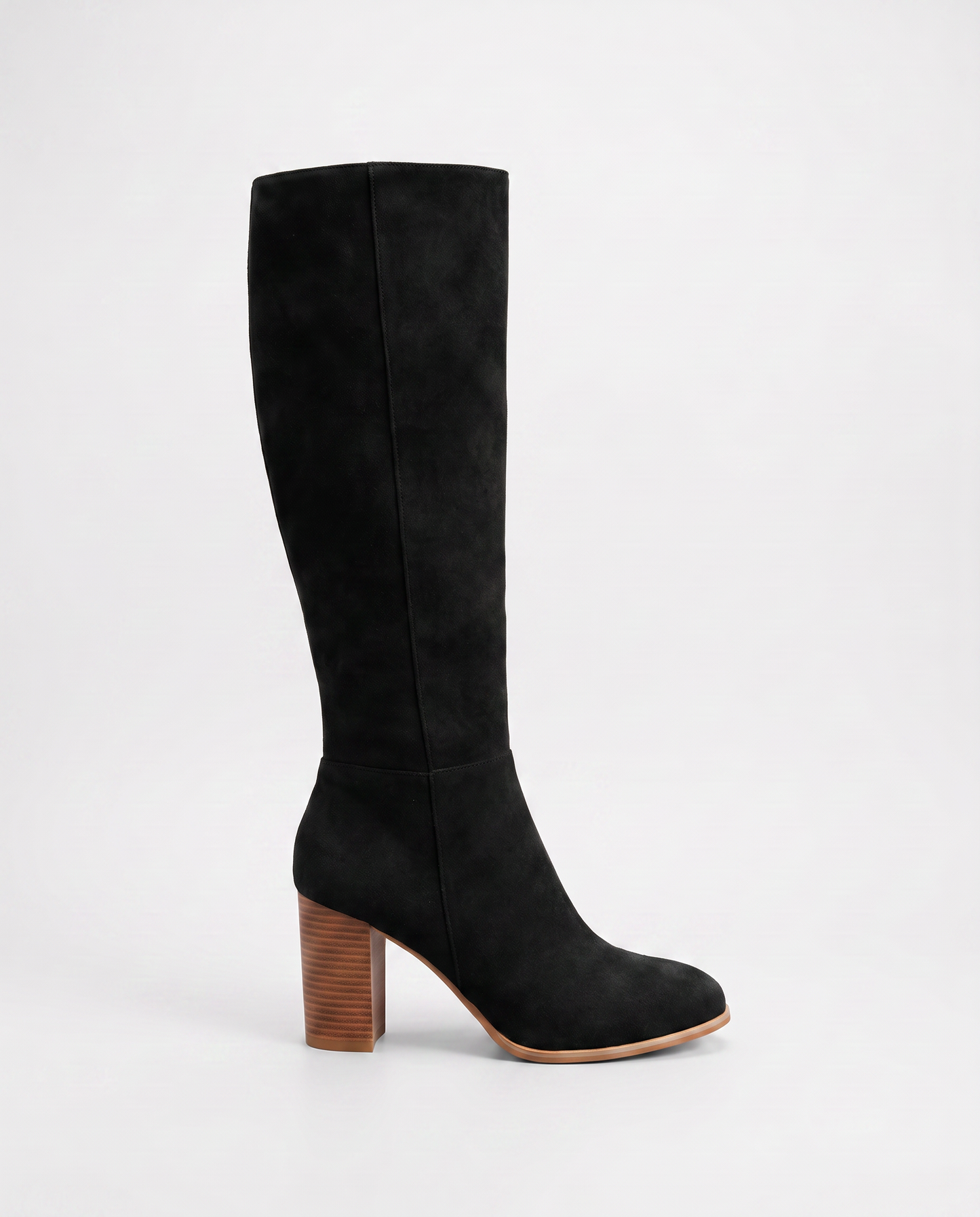 Virelle | Bottes Hautes Femme À Talon Bloc Et Zip Latéral