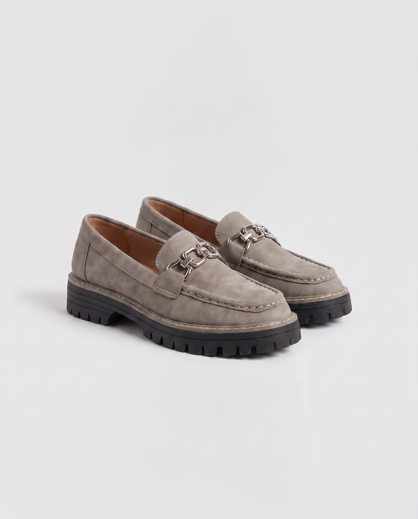 Virelle | Mocassins Femme À Semelle Épaisse Et Modèle À Enfiler