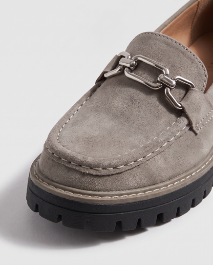 Virelle | Mocassins Femme À Semelle Épaisse Et Modèle À Enfiler