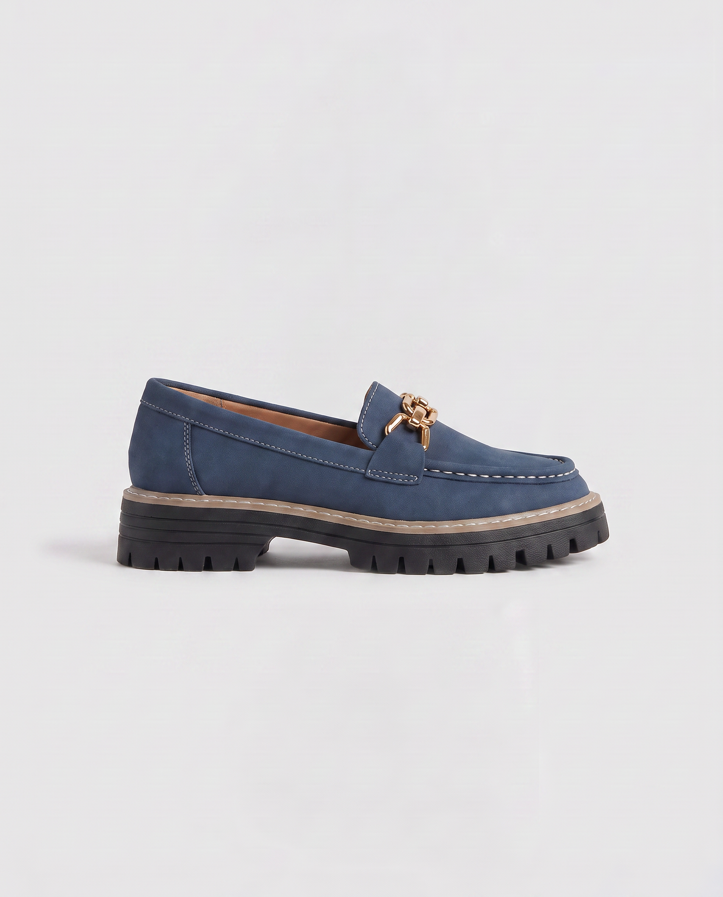 Virelle | Mocassins Femme À Semelle Épaisse Et Modèle À Enfiler