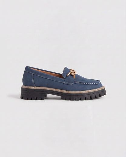Virelle | Mocassins Femme À Semelle Épaisse Et Modèle À Enfiler