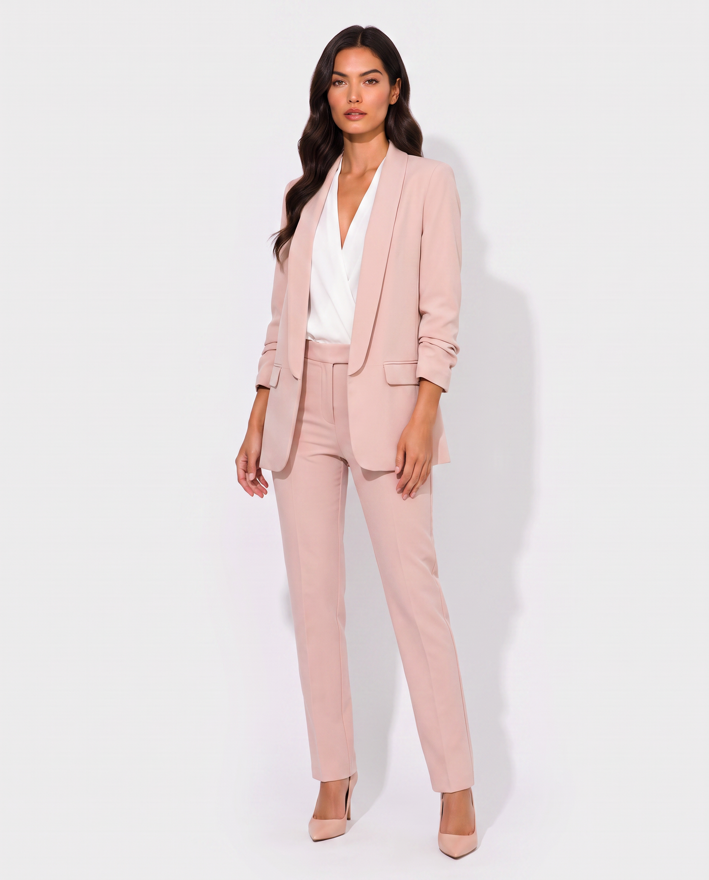 Virelle | Blazer Cintré Femme À Boutonnage Simple