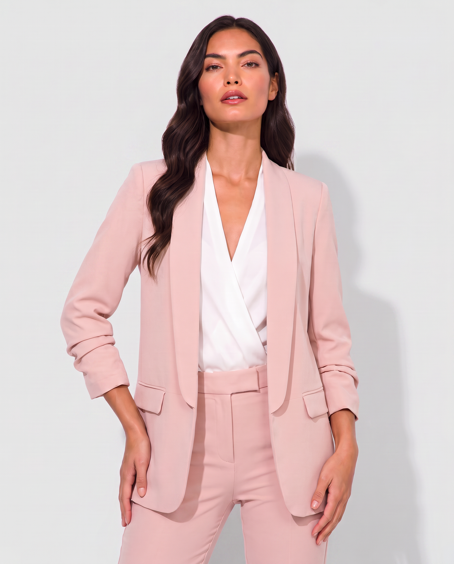Virelle | Blazer Cintré Femme À Boutonnage Simple