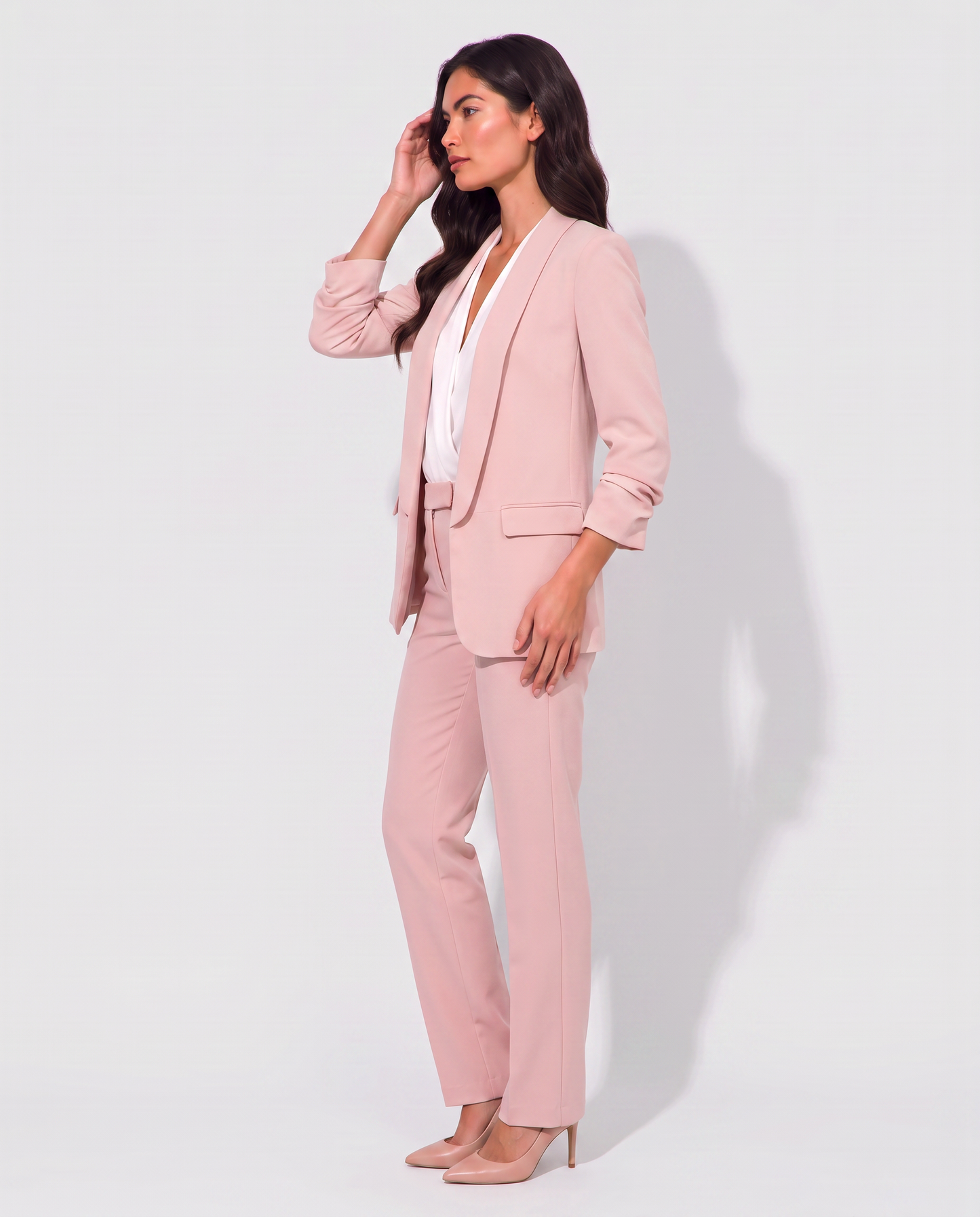 Virelle | Blazer Cintré Femme À Boutonnage Simple