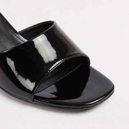 Virelle | Mules Femme à Petit Talon et Bout Carré