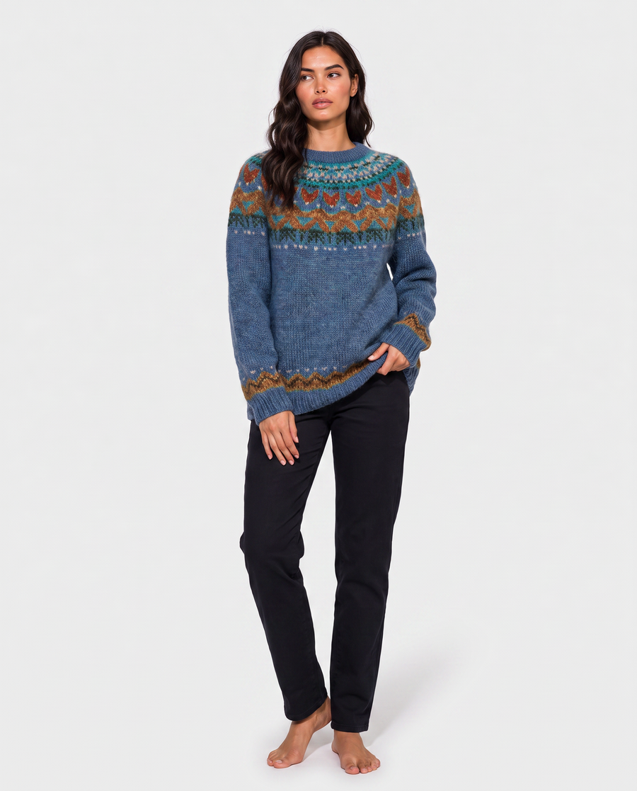 Virelle | Pull en Maille Vintage pour Femme