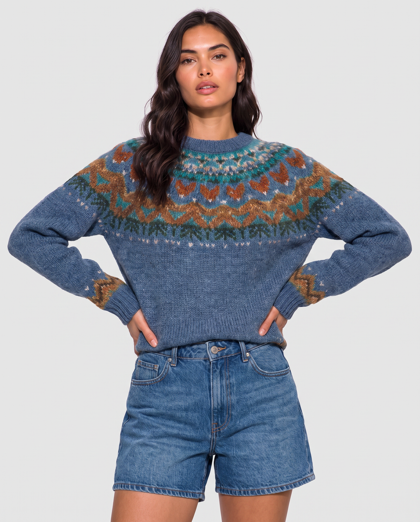 Virelle | Pull en Maille Vintage pour Femme