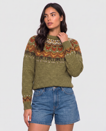 Virelle | Pull en Maille Vintage pour Femme