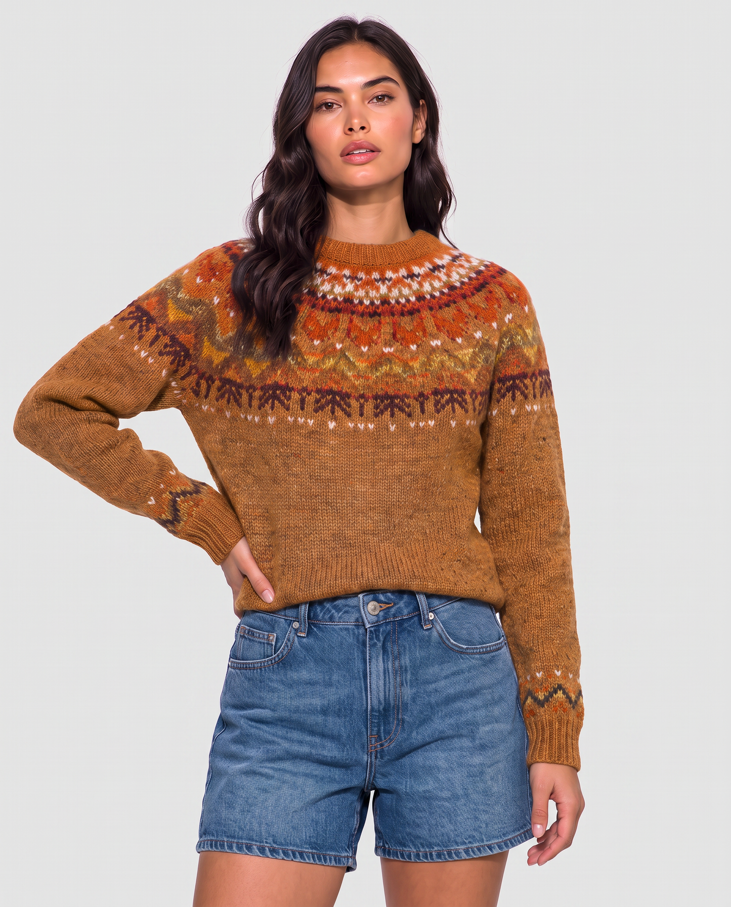 Virelle | Pull en Maille Vintage pour Femme