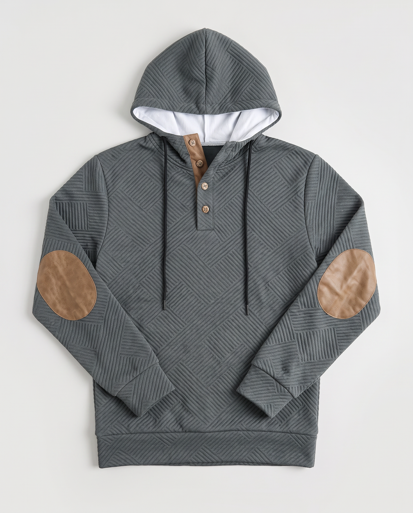 Virelle | Pull À Capuche Homme Boutonné