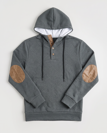 Virelle | Pull À Capuche Homme Boutonné