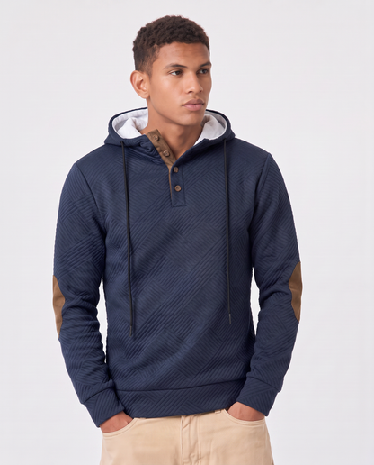 Virelle | Pull À Capuche Homme Boutonné