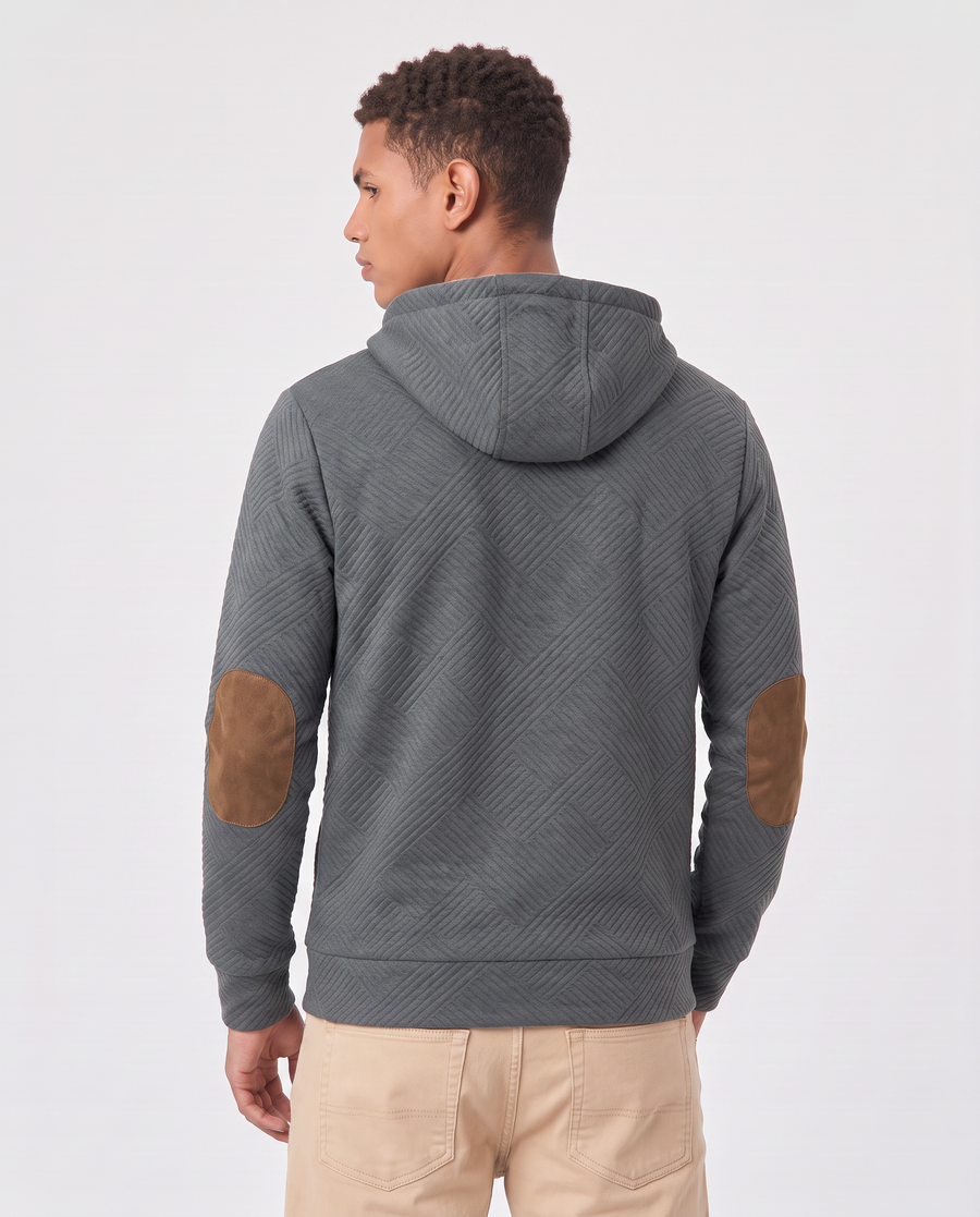 Virelle | Pull À Capuche Homme Boutonné
