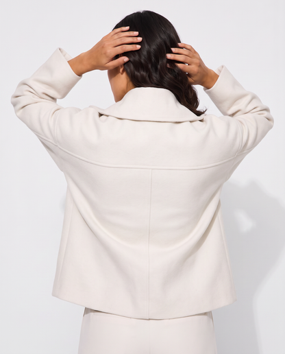 Virelle | Manteau Court Croisé Femme