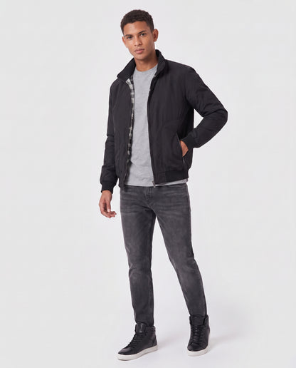 Virelle | Veste Bomber Homme - Noir