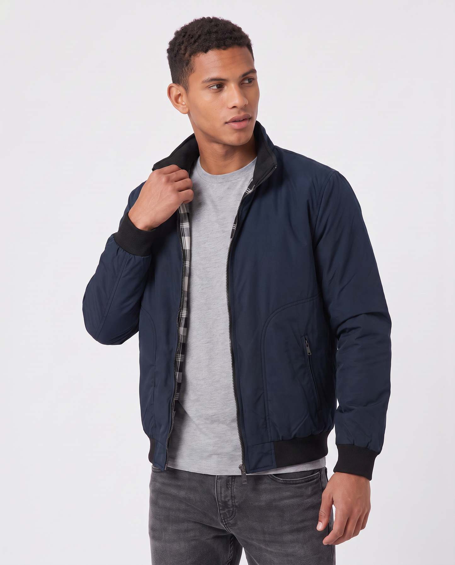 Virelle | Veste Bomber Homme - Marine