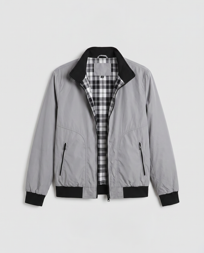 Virelle | Veste Bomber Homme - Gris Clair