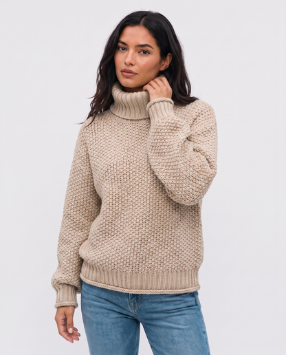 Virelle | Pull Oversize Col Roulé Femme