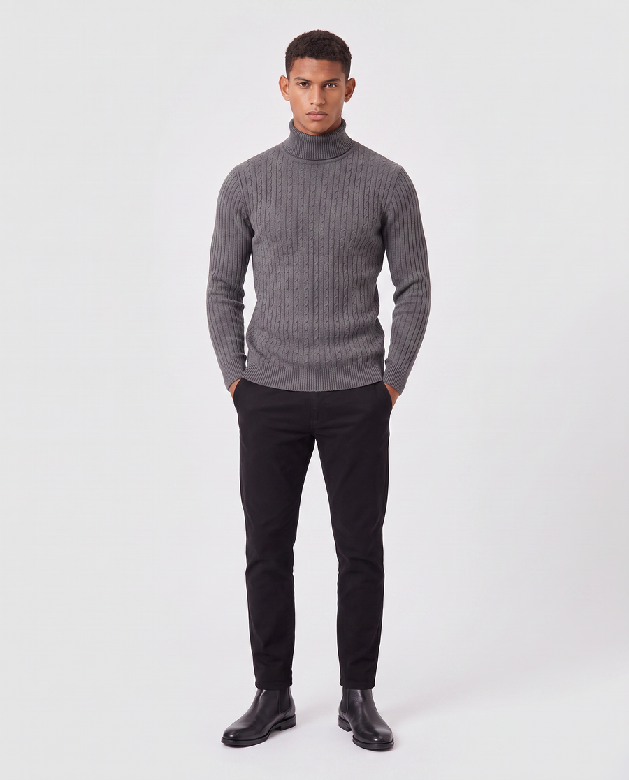 Virelle | Pull Col Roulé Homme