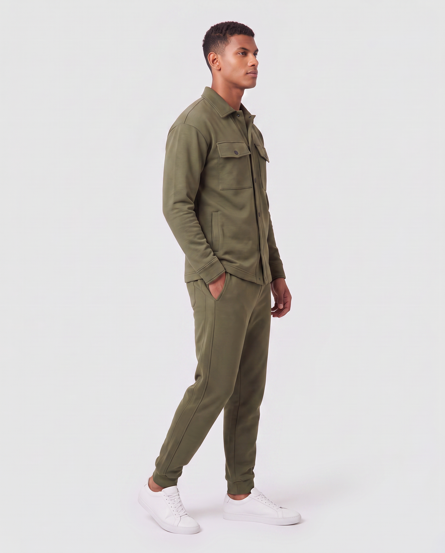 Virelle | Ensemble Survêtement Homme Boutonné