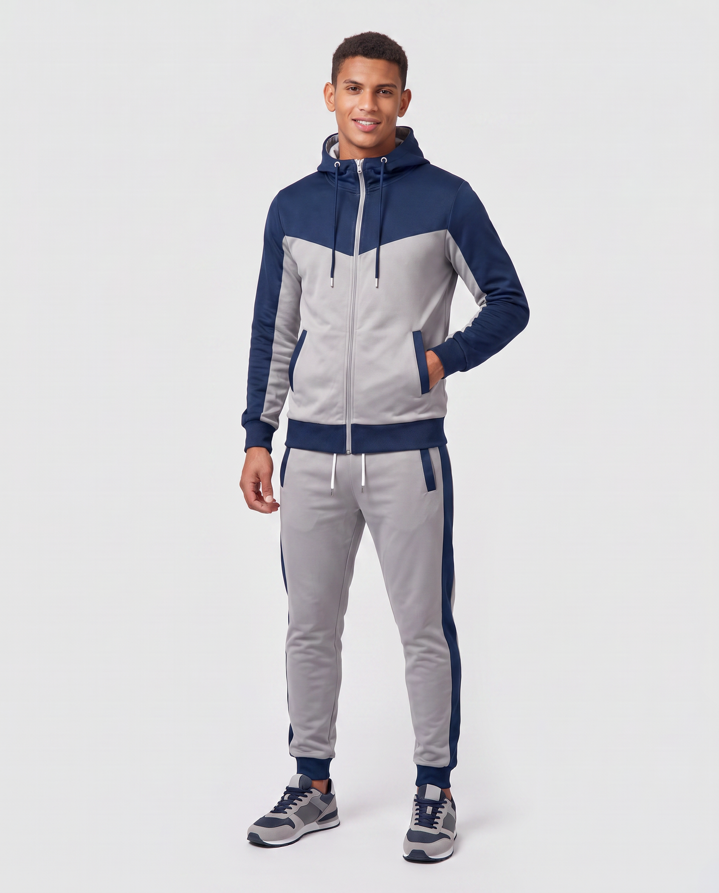 Virelle | Survêtement Athlétique Homme Zippé