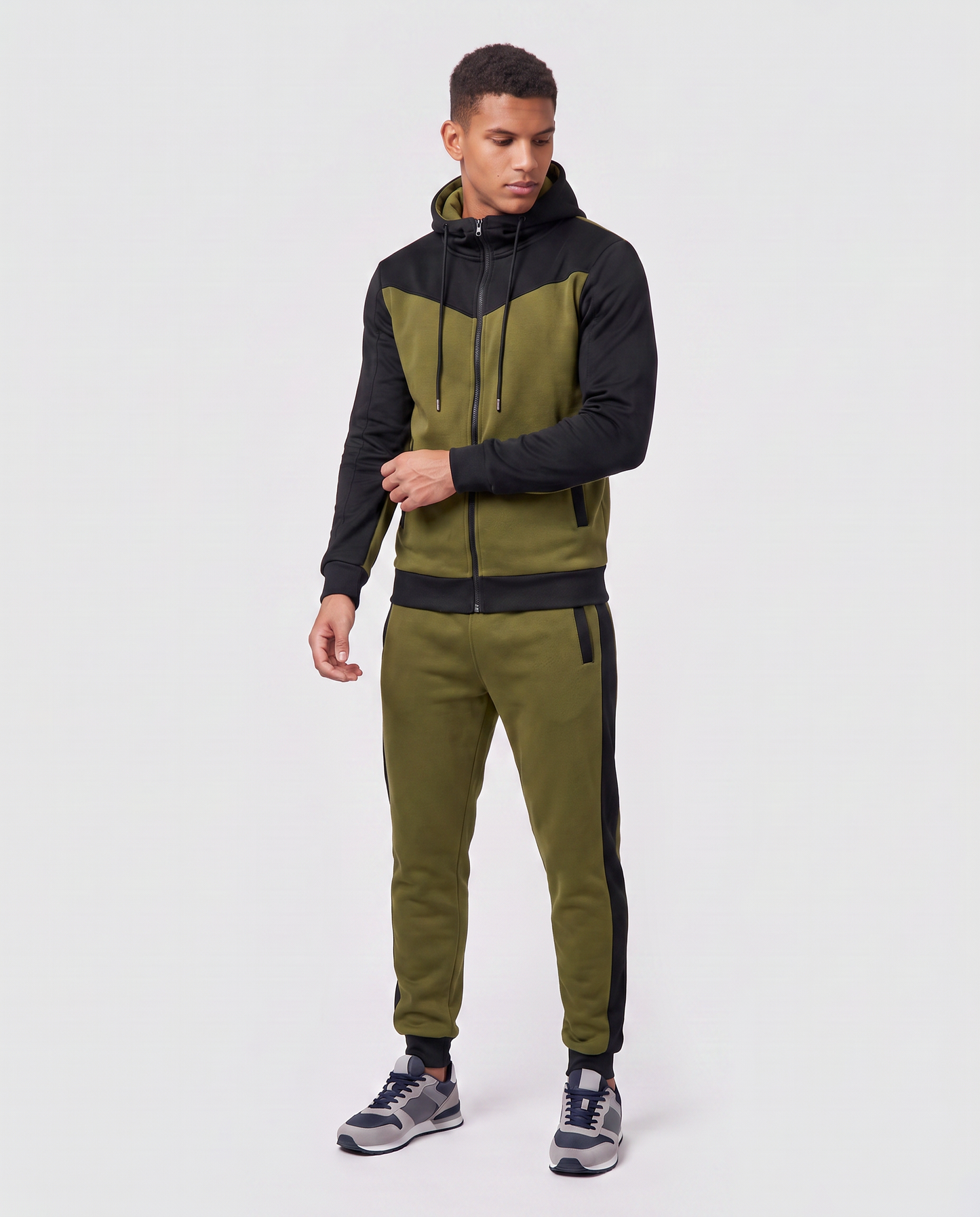 Virelle | Survêtement Athlétique Homme Zippé